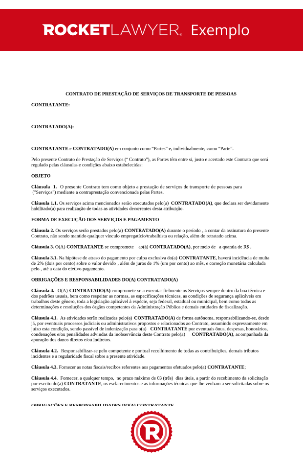 Modelo De Contrato De Transporte Internacional Y Contrato De